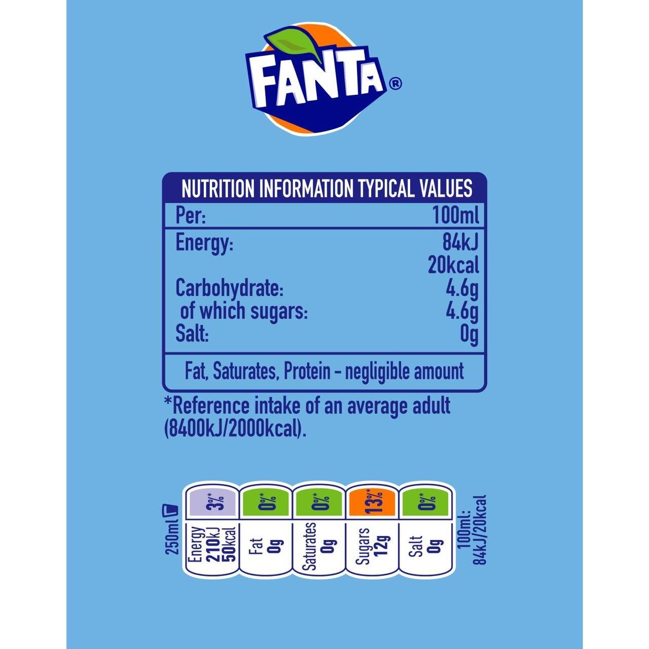 12 x Fanta Pineapple & Grapefruit 500ml
