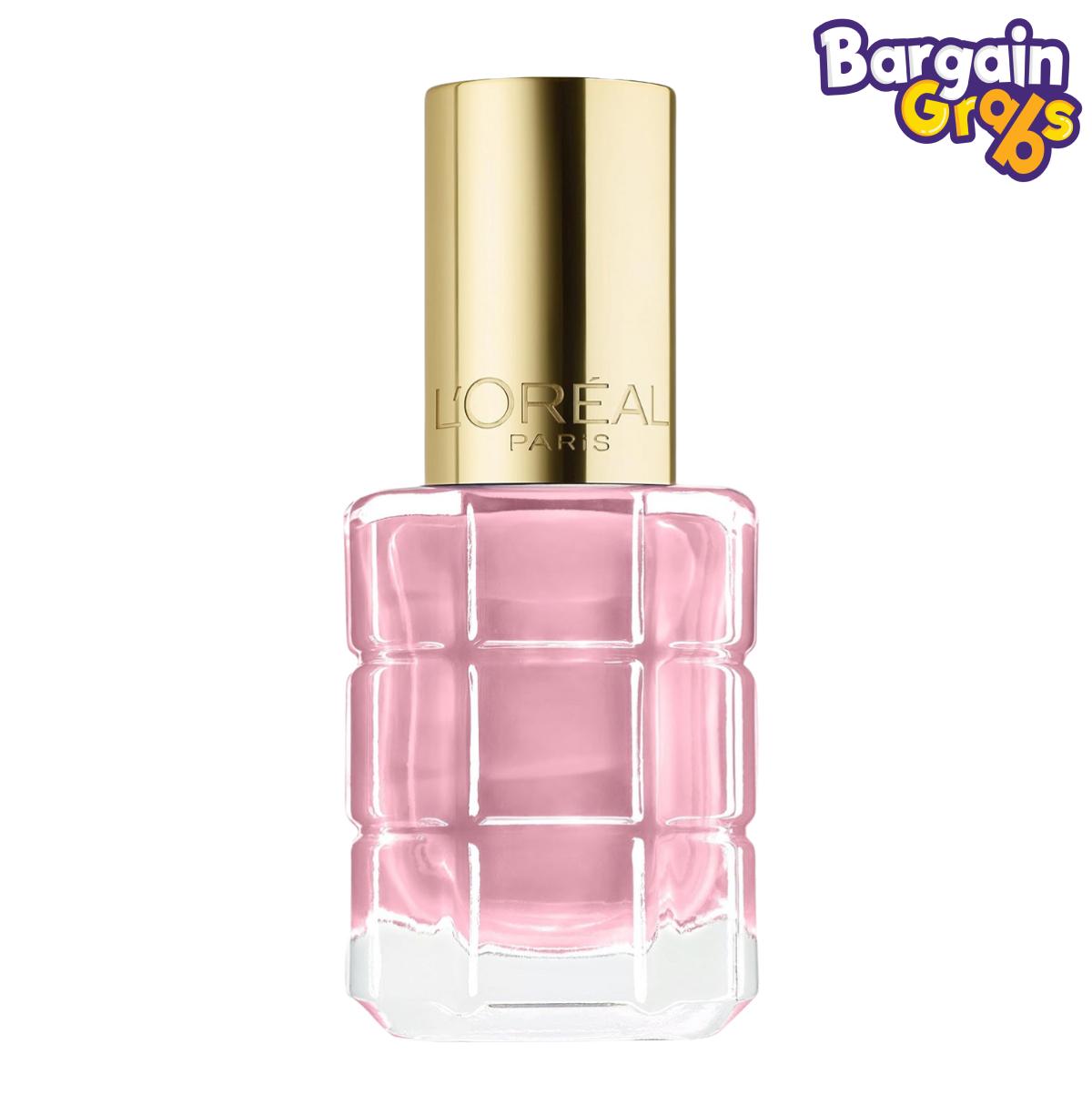 L'Oréal Paris Color Riche Oil Nail Polish in shade 222 Rose Garden – high-shine, nourishing formula