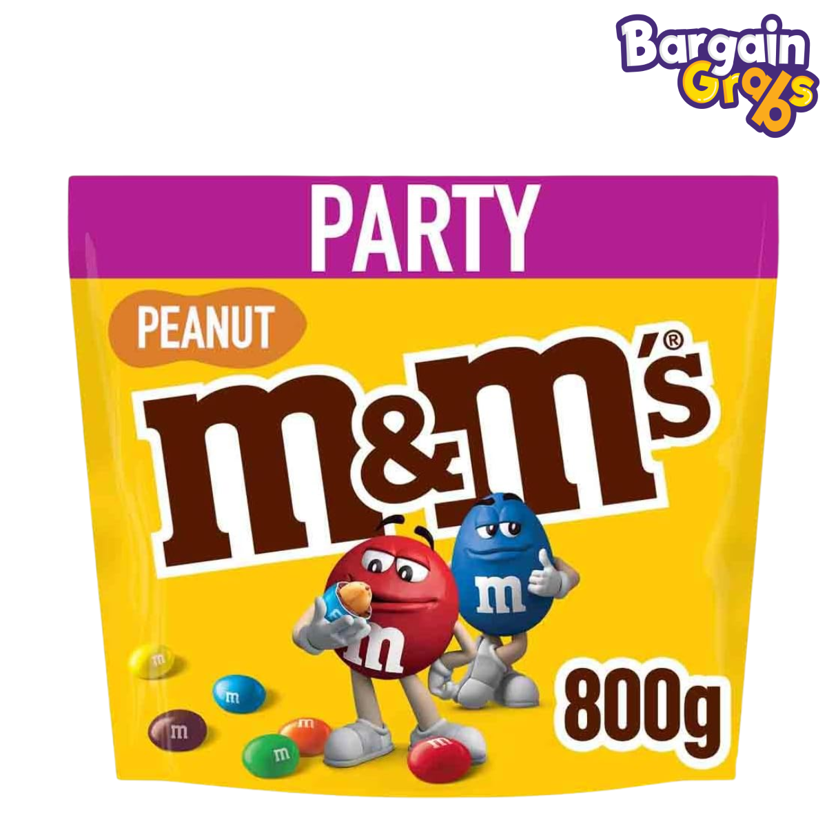 M&M's Peanut Chocolate 800g – Sharing Tub of Crunchy Peanut Filled Chocolates