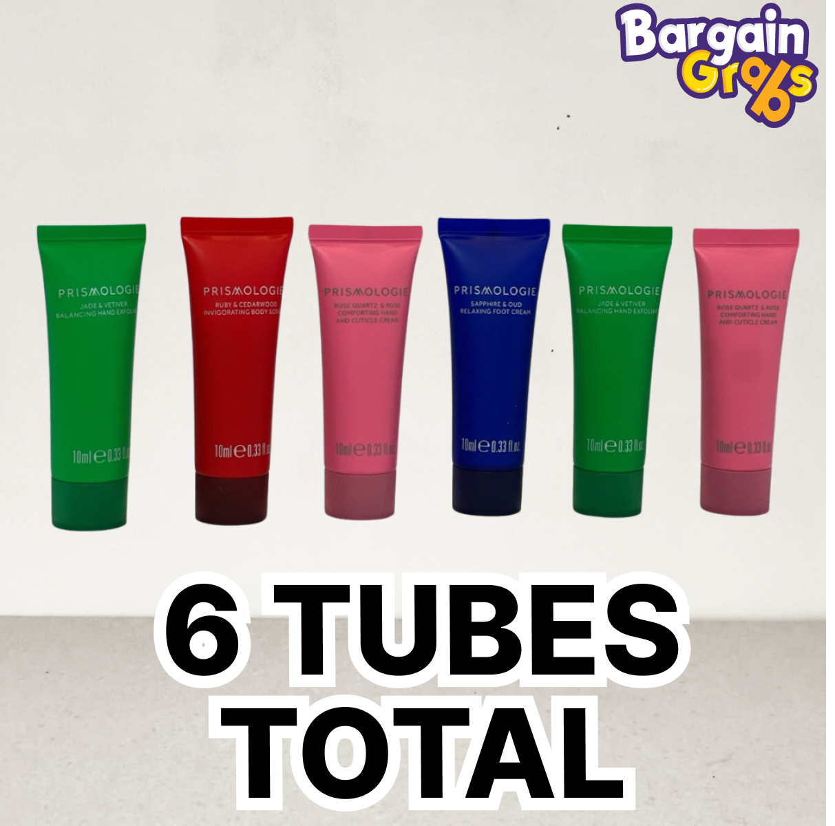 Prismologie Skincare Duo Box Collection – 3 duo sets with 6 x 10ml tubes for radiant, sensory skincare experience