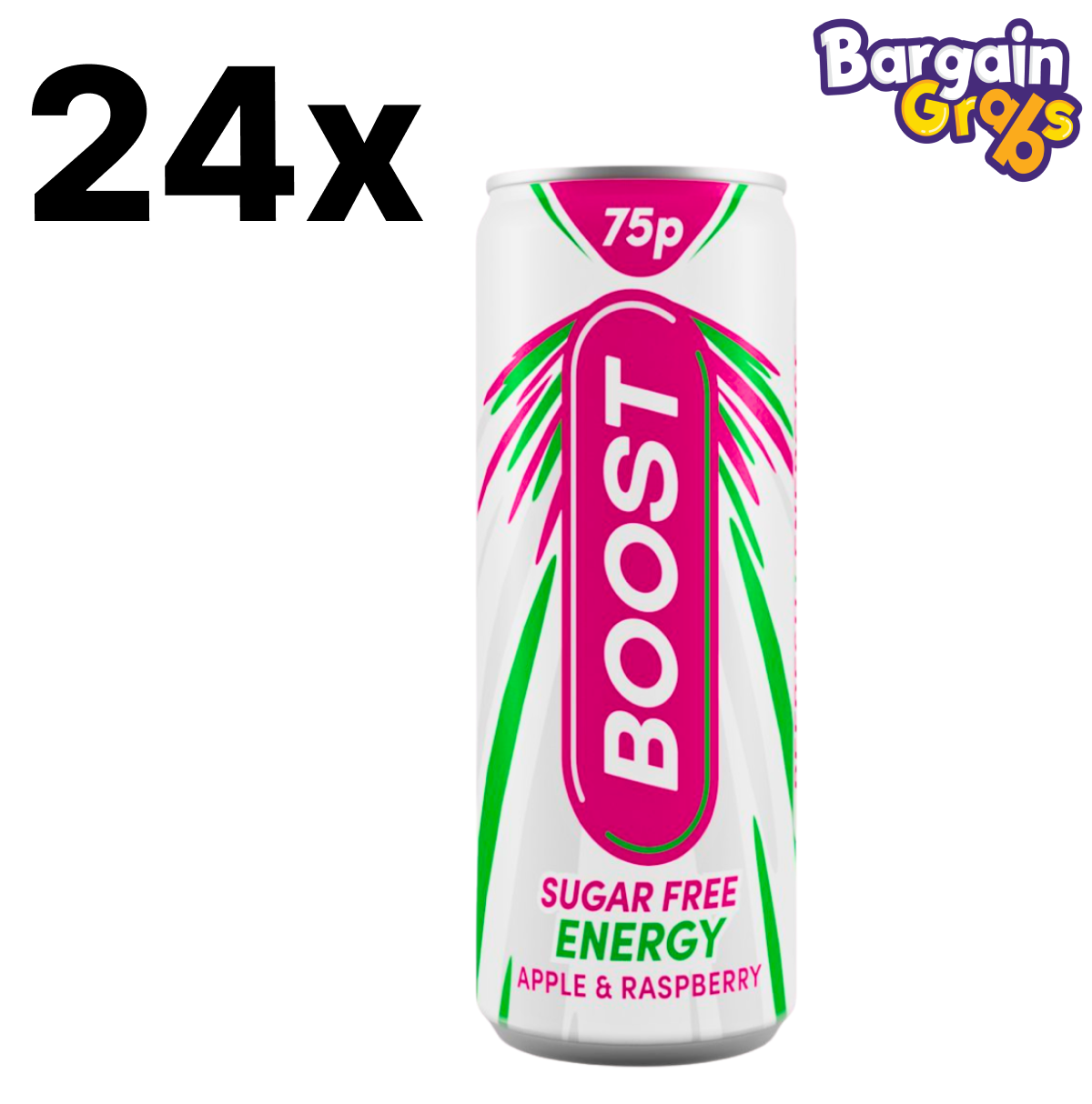 24 x 250ml Boost Original Cans – classic energy drink for a quick and refreshing energy boost