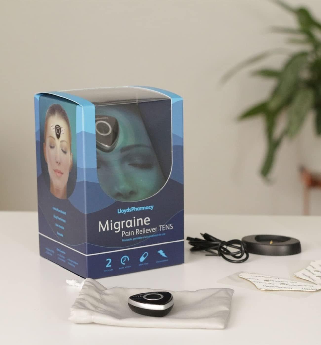 LloydsPharmacy Migraine Pain Reliever TENS Machine