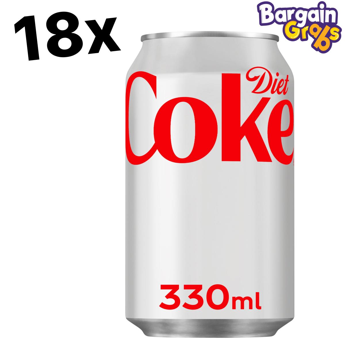 8 pack of 330ml Diet Coke cans