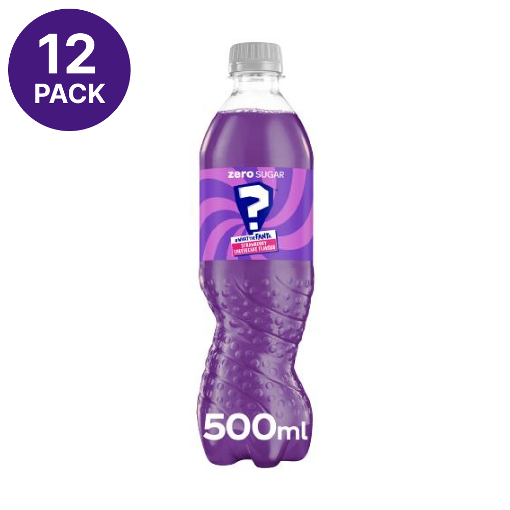 12 x Fanta WTF Strawberry Cheesecake 500ml