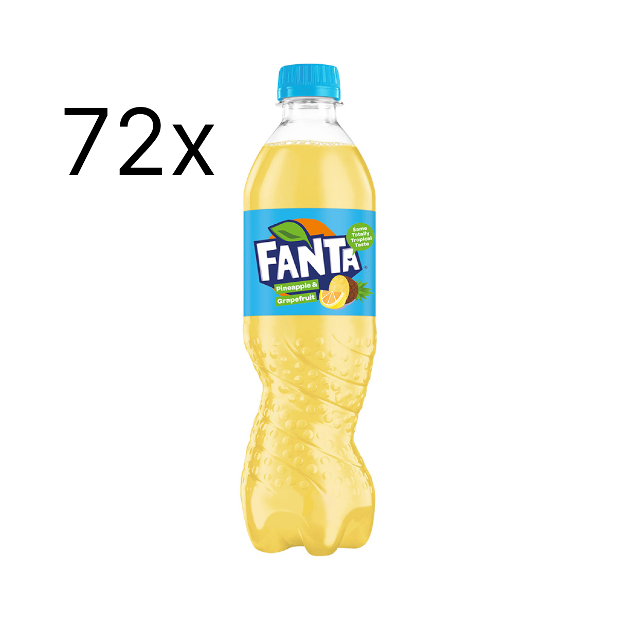 72 x Fanta Pineapple & Grapefruit 500ml Bottles Click & Collect Only