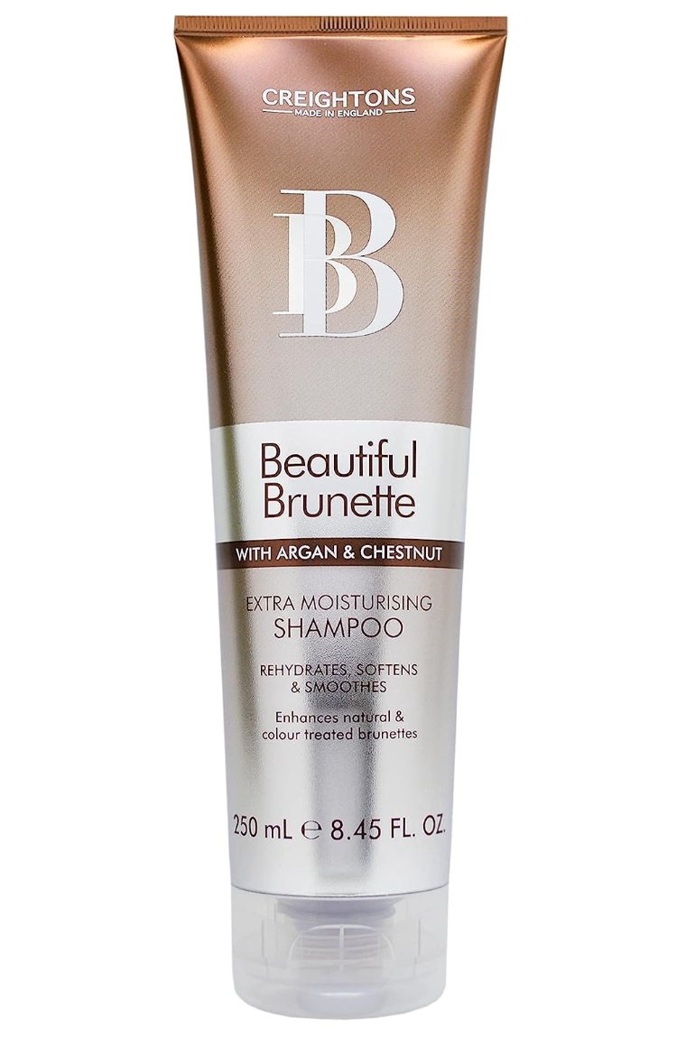 Creightons Beautiful Brunette Extra Moisturising Shampoo (6 x 250ml) - With Argan & Chestnut Rehydrates, Softens & Enhances Natural & Colour Treated Brunettes