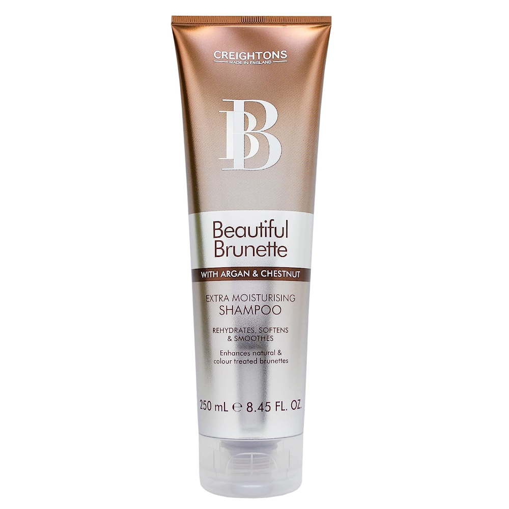 Creightons Beautiful Brunette Extra Moisturising Shampoo (6 x 250ml) - With Argan & Chestnut Rehydrates, Softens & Enhances Natural & Colour Treated Brunettes